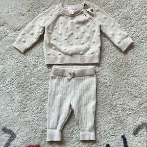 Cat & Jack 2 piece newborn sweater set